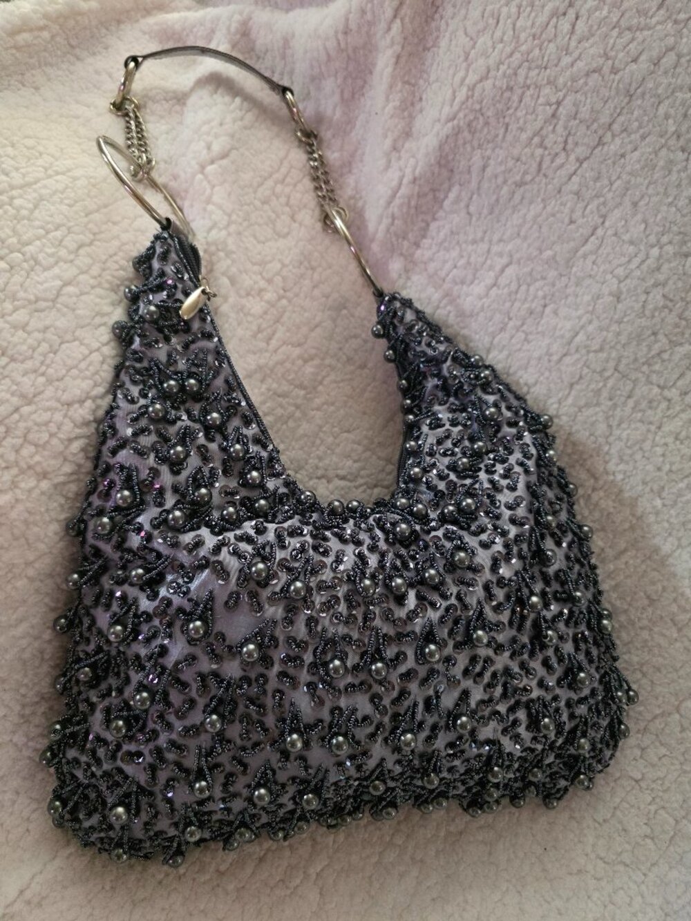 Beaded Sparkly Cloth Bag
